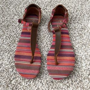 Toms multi colored/patterned sandals
